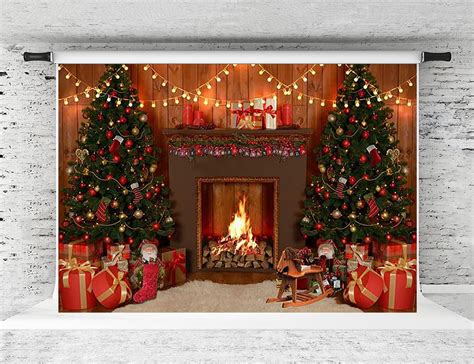 Buy Kate 7x5ft Christmas Fireplace Backdrop Santa Ts Christmas