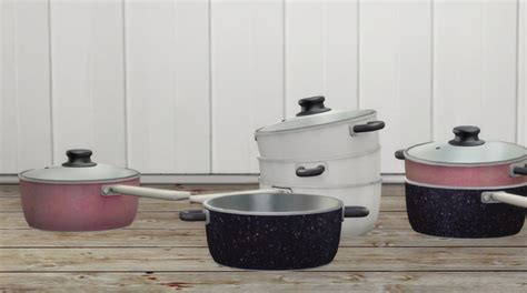 Slox Mote Pots And Pans This Set Includes 9 New Meshes Sims 4