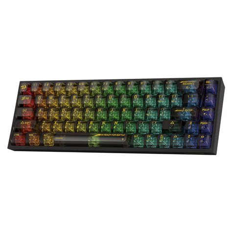 Redragon K631 Pro 65 3 Mode Wireless Full Transparent Gaming Keyboard