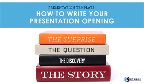 Presentation Template How To Write Your Presentation Opening