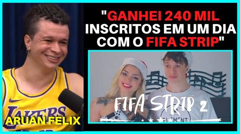 ARUAN FELIX FALA SOBRE FIFA STRIP Flow Podcast FlowPah Cortes YouTube