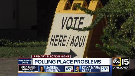 Sixty Two Maricopa County Polling Locations Not Ready To Go At Start Of