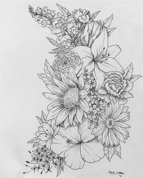 25 Best Ideas About Wildflower Tattoo On Pinterest Plant Tattoo