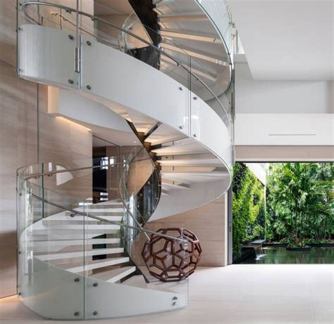 Modern Curved Staircase Stair Designs