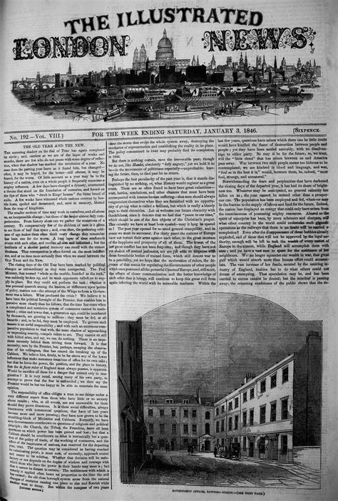 Illustrated London News 1846