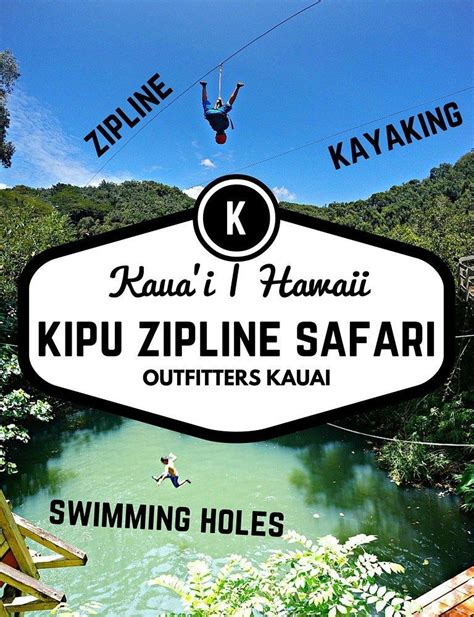 Kipu Zipline Safari With Outfitters Kauai Ziplining Kauai Travel Kauai