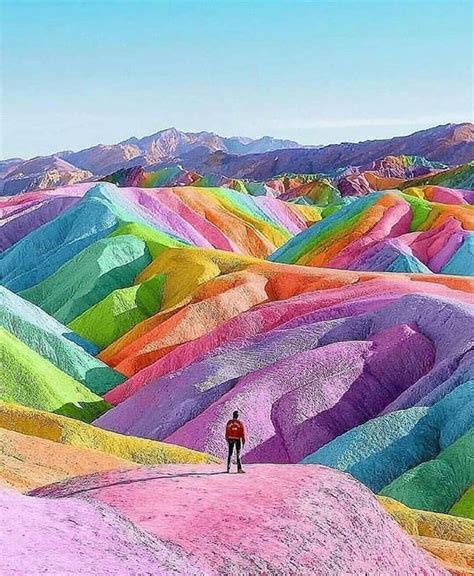 Rainbow Mountain Peru Hd Wallpaper