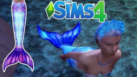Mertailor Caribbean Tail The Sims 4 Mermaid Cc Youtube