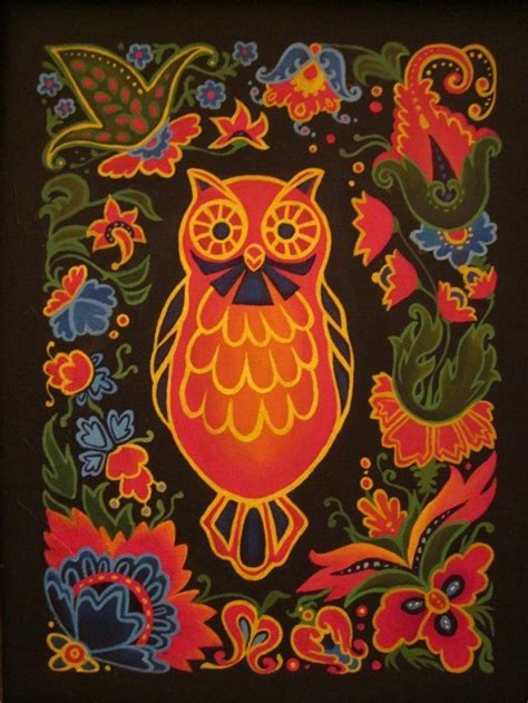 Owl By Faina Lorah Folk Art Flowers In 2020 Folk Art Flowers