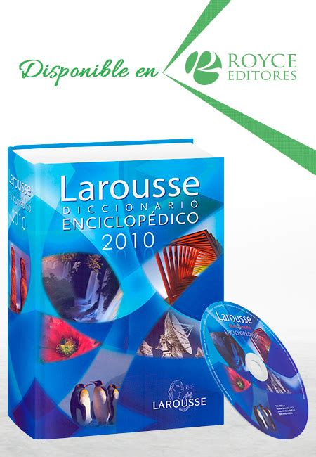 larousse diccionario enciclopédico edición 2010 con cd rom libros mx
