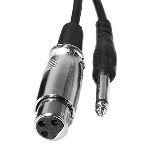 3 Pin Xlr Female To 14 Trs 63mm Stereo Male Microphone Cable 1357