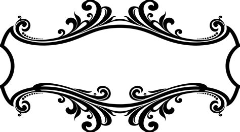 Decorative Ornamental Flourish Frame Design Icons Png Free Png And