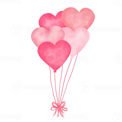 Pink Balloons Valentine Day Valentine Balloon Heart Valentine Symbol