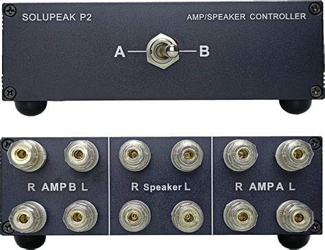 4 Zone Speaker Pair High Power Selector Switch Switcher