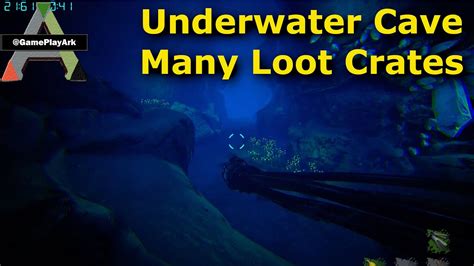 Underwater Cave With Sea Loot Crates Artifact Of The Lost Crystal Isles