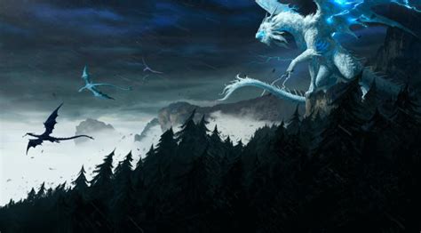 White Dragon Art Wallpaper Hd Fantasy 4k Wallpapers Images And