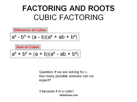 Using this free calculator, you can find the roots of a cubic equation. Solving Polynomial Equations - Presentation Mathematics