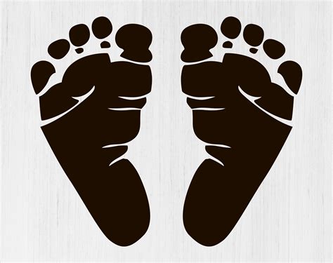 Babys First Svg Babys First Svg File Baby Feet Etsy
