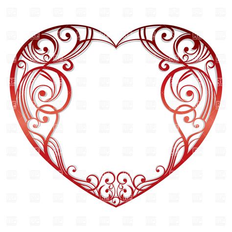 Vector Hearts Clipart Clipart Suggest
