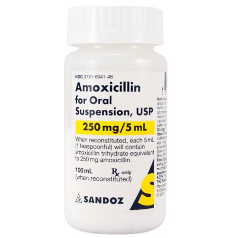 Amoxicillin 250mg5ml Oral Suspension 100 Ml