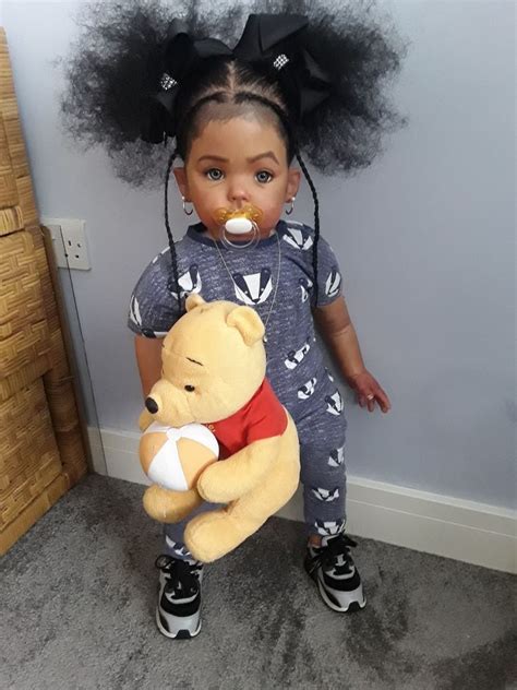 Black Baby Dolls With Curly Hair Hair Style Lookbook For