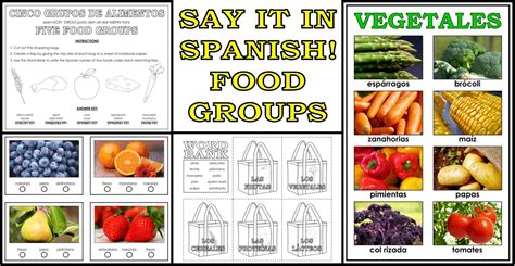 Maybe you would like to learn more about one of these? SPANISH: Los Grupos de Alimentos (Food Groups) Resource ...