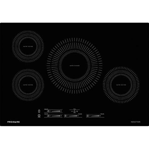 frigidaire ffic3026tb 30 inch electric induction smoothtop style cooktop with 4 elements in