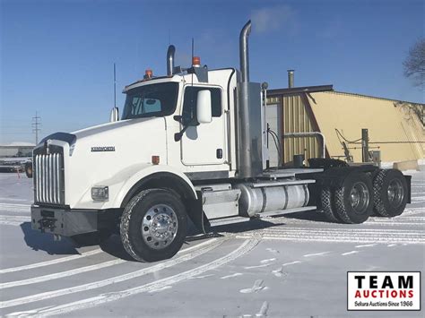 2007 Kenworth T800 Extended Day Cab Ta Truck Tractor 21ba Team