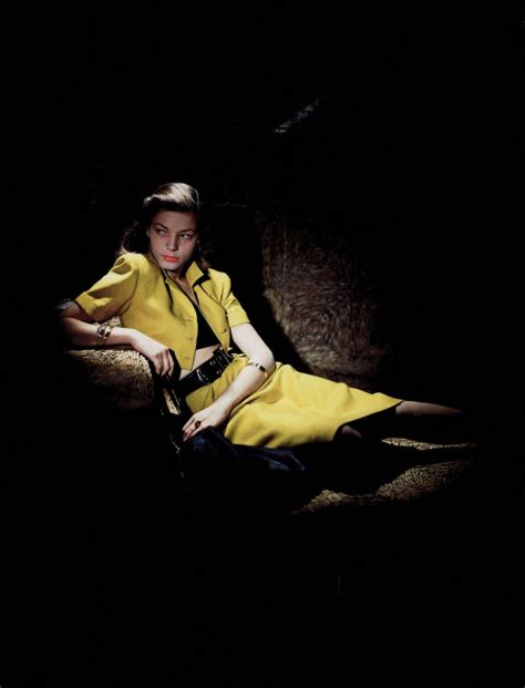 Lauren Bacall By John Rawlings For Vogue 1945 Roldschoolcelebs