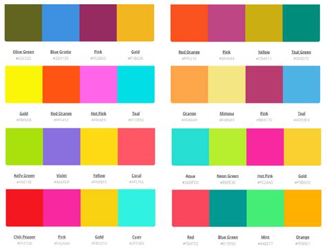 19 color combinations to use in your campaigns good color combinations color combinations