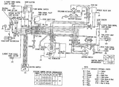 Wiring Diagram Honda CT90 61502 - Circuit and Wiring ...