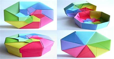 Cómo Hacer Una Caja De Origami Fácil Paso A Paso