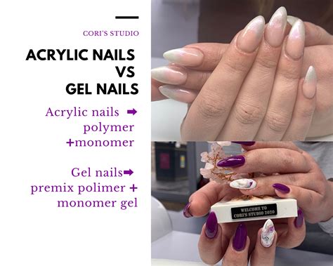 Acrylic VS Gel Nails Acrylic Nail Tips Gel Nails Nails