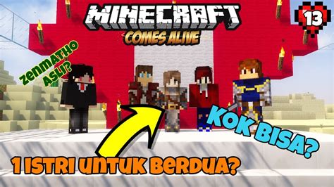 istri afif yulistian and anak zenmatho kembar minecraft comes alive 13 youtube