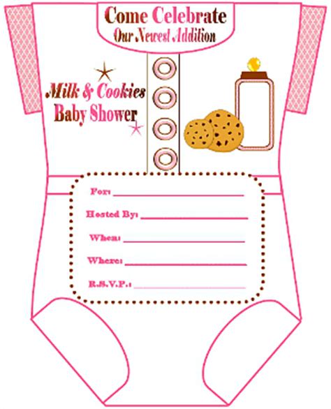 girls onesie baby shower invitations  girls