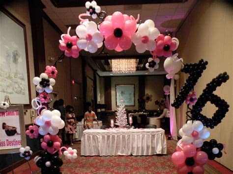 Sixteen has never been so sweet. Sweet 16 Birthday Party Decoration and Ideas - Household ...