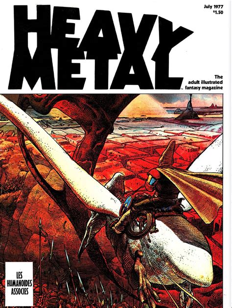 Heavy Metal Magazine 10 Coolest Covers From The 1970s Ranked