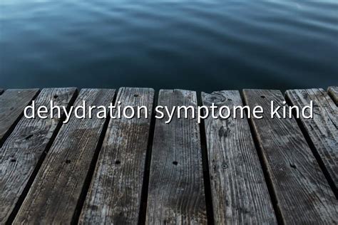 Dehydration Symptome Kind Thinking Meme