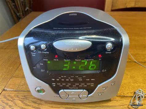 Alarm Clock With Cd Player Amazadesign