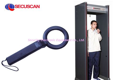 High Sensitivity Checkpoint Handheld Metal Detector Body Scanner For