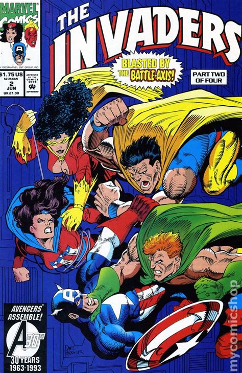 Invaders (1993 Marvel 2nd Series) comic books