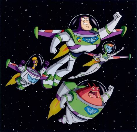 Image Team Lightyear Flying In Spacepng Buzz Lightyear Of Star