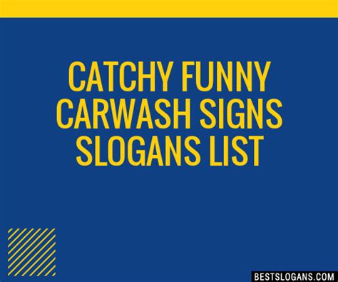 100 Catchy Funny Carwash Signs Slogans 2024 Generator Phrases