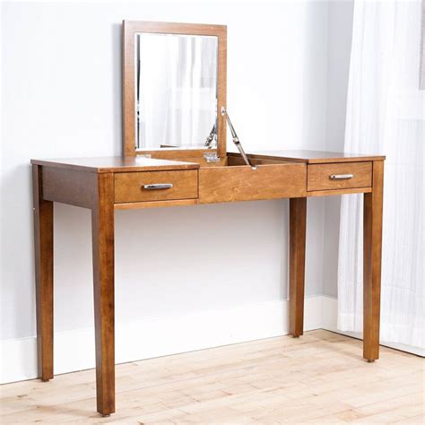 Find bedroom vanities at wayfair. Hives & Honey Ainsley Vanity Desk with Make-Up organizer ...