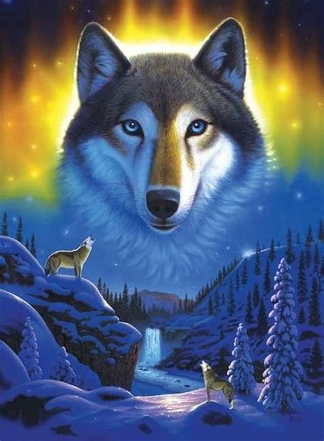 Pin By Lori Blue On Wolf Art Mountain Art Print Wolf Eyes Wolf