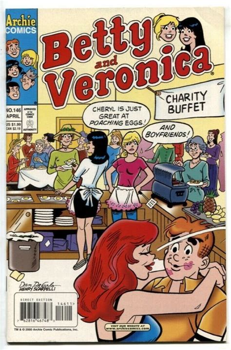 Betty And Veronica 146 2000 Cheryl Blossom Cover Archie Comics Vf