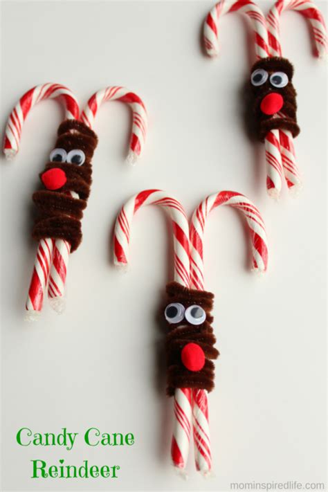 Maybe you would like to learn more about one of these? Candy Cane Reindeer | School christmas party, Preschool ...