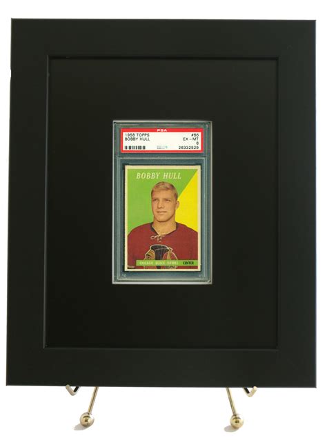 Framed Display For A Solo Psa Graded Card New 8 X 10 Size