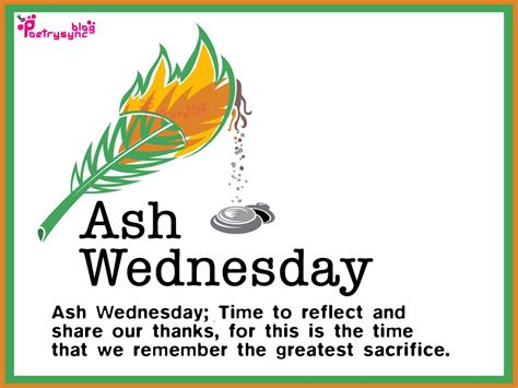 Ash wednesday is a christian holy day of prayer and fasting. Ash Wednesday Quotes and Sayings with Wishes Images Cards | Ash wednesday quotes, Wednesday ...