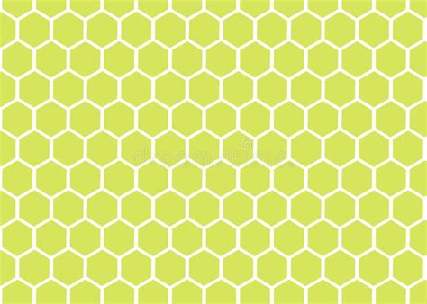 Green Honeycomb Pattern Stock Illustration Illustration Of Motif